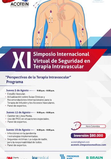 XI Simposio Internacional Virtual de Seguridad  en Terapia Intravascular